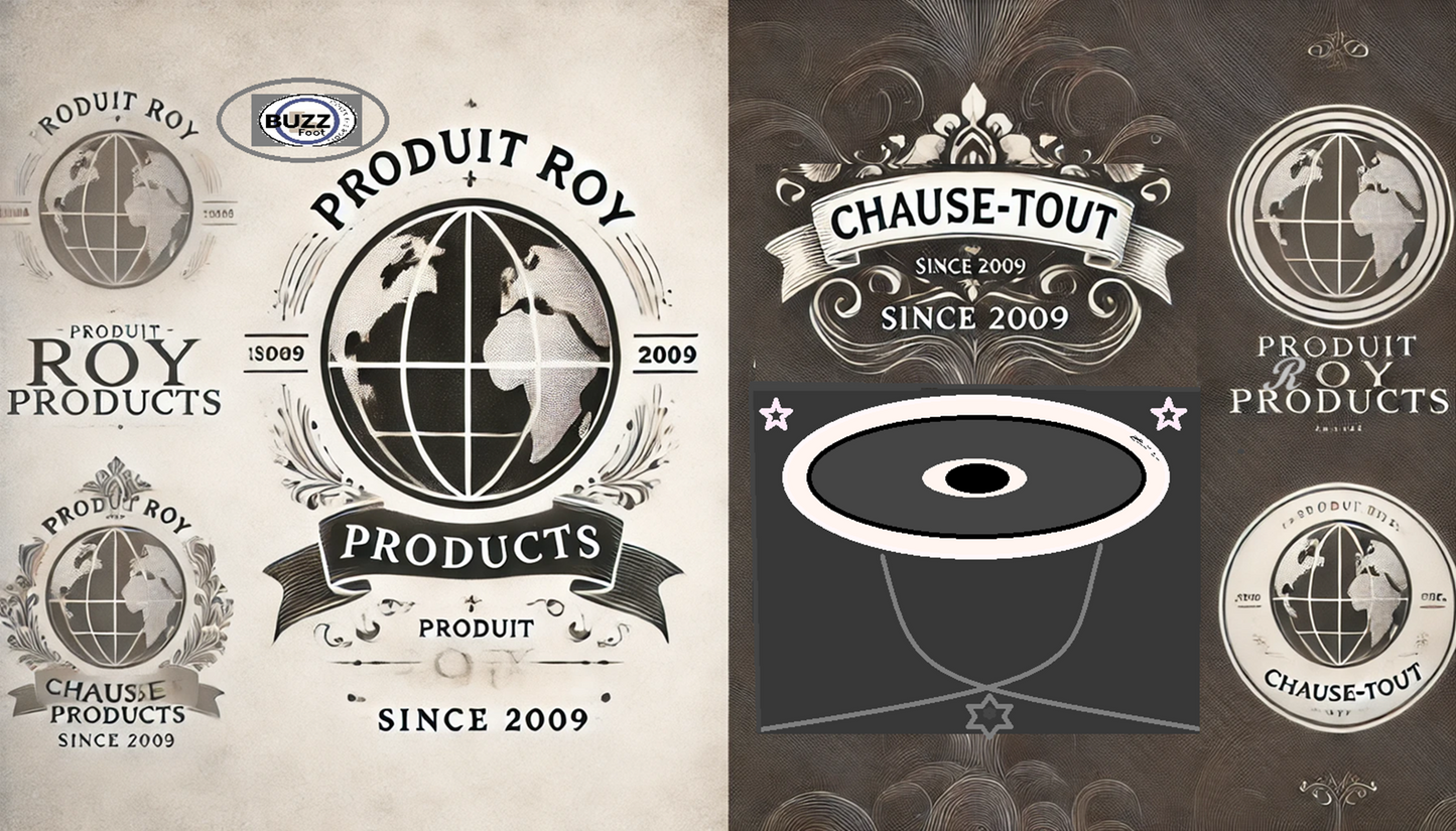 Logo produit Roy et logo Chausse-tout